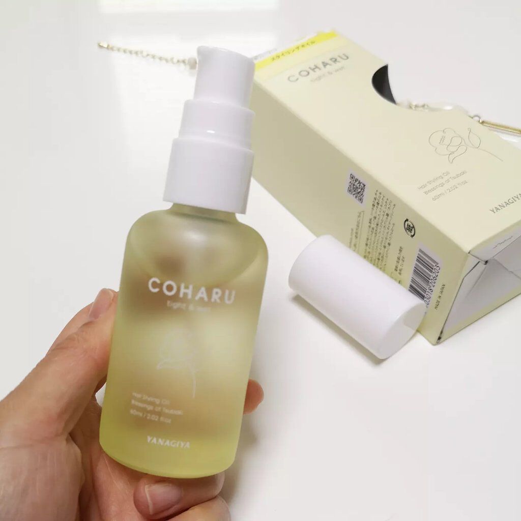 スタイリングオイル<タイト＆ウェット>/COHARU/ヘアオイルを使ったクチコミ（3枚目）