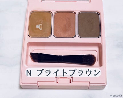 フーミー アイブロウパウダー/WHOMEE/パウダーアイブロウを使ったクチコミ(2枚目)