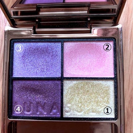 シアーコントラストアイズ/LUNASOL/アイシャドウパレットを使ったクチコミ(1枚目)