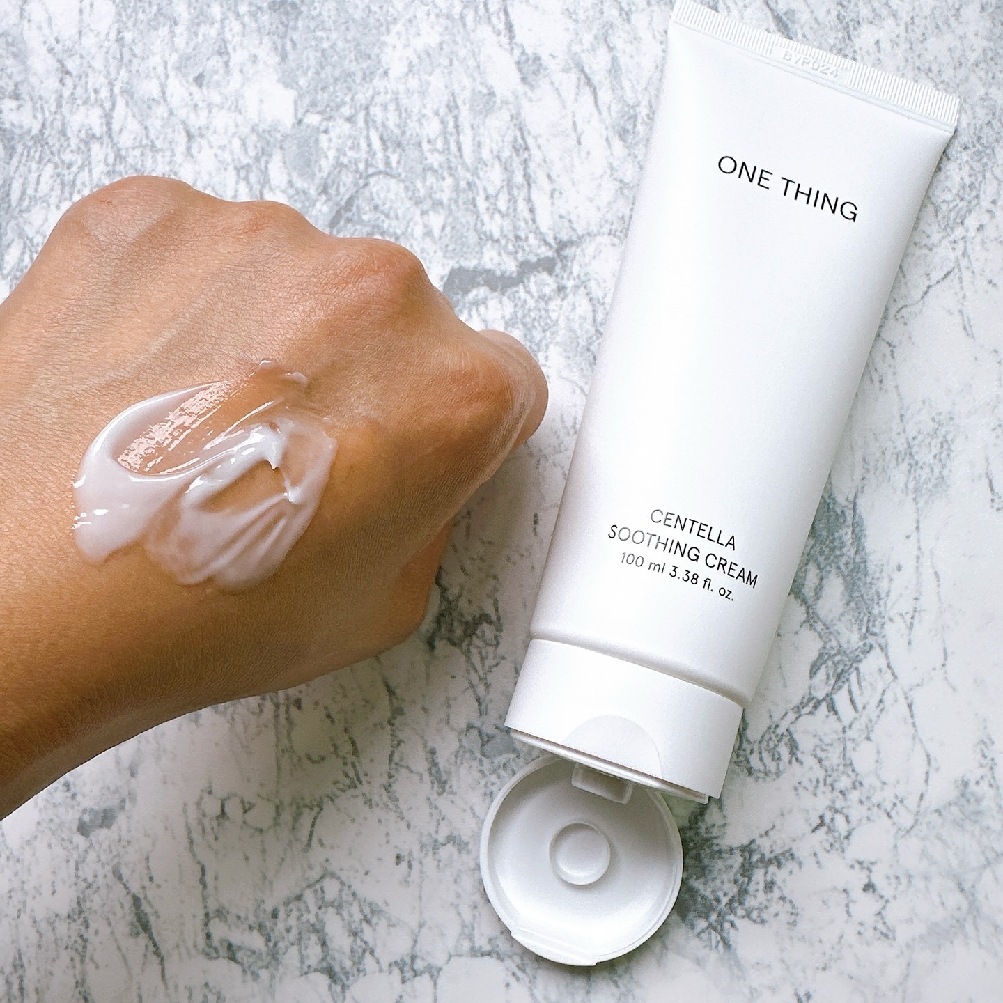 センテラスージングクリーム/ONE THING/フェイスクリームを使ったクチコミ（3枚目）