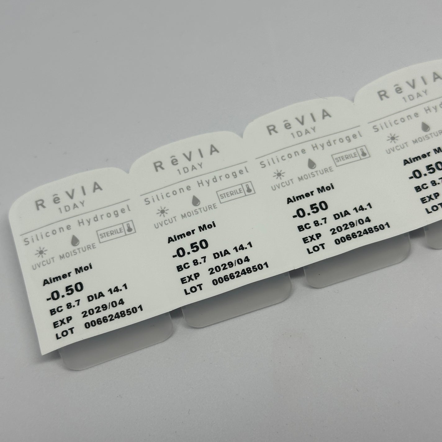 レヴィアワンデーカラー/ReVIA/ワンデー(1DAY)カラコンを使ったクチコミ(4枚目)