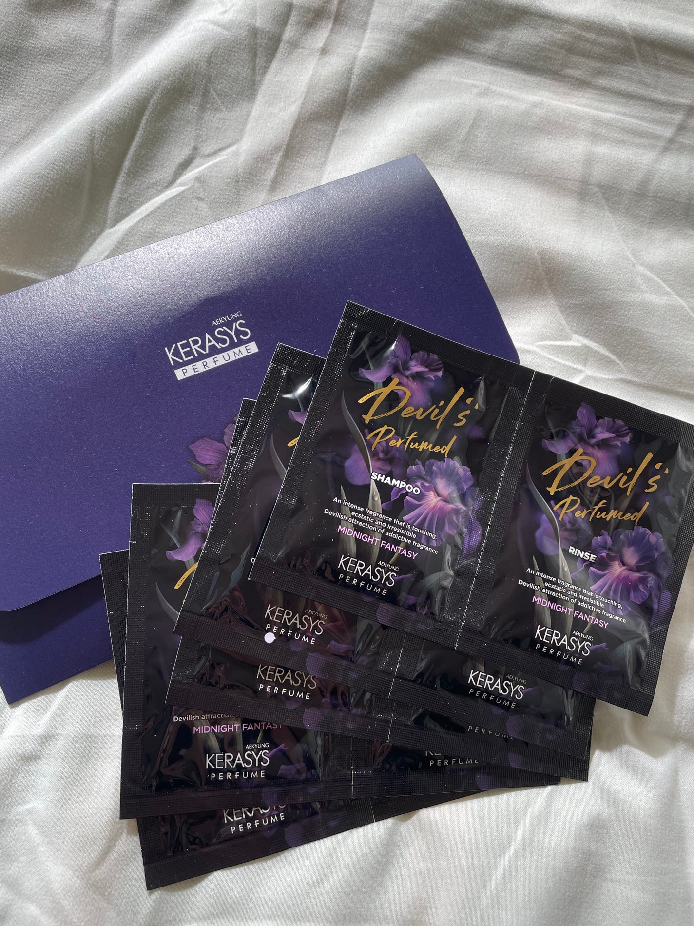 デビルズパフューム ミッドナイト ファンタジー シャンプー&リンス/KERASYS/シャンプー・コンディショナーを使ったクチコミ(1枚目)