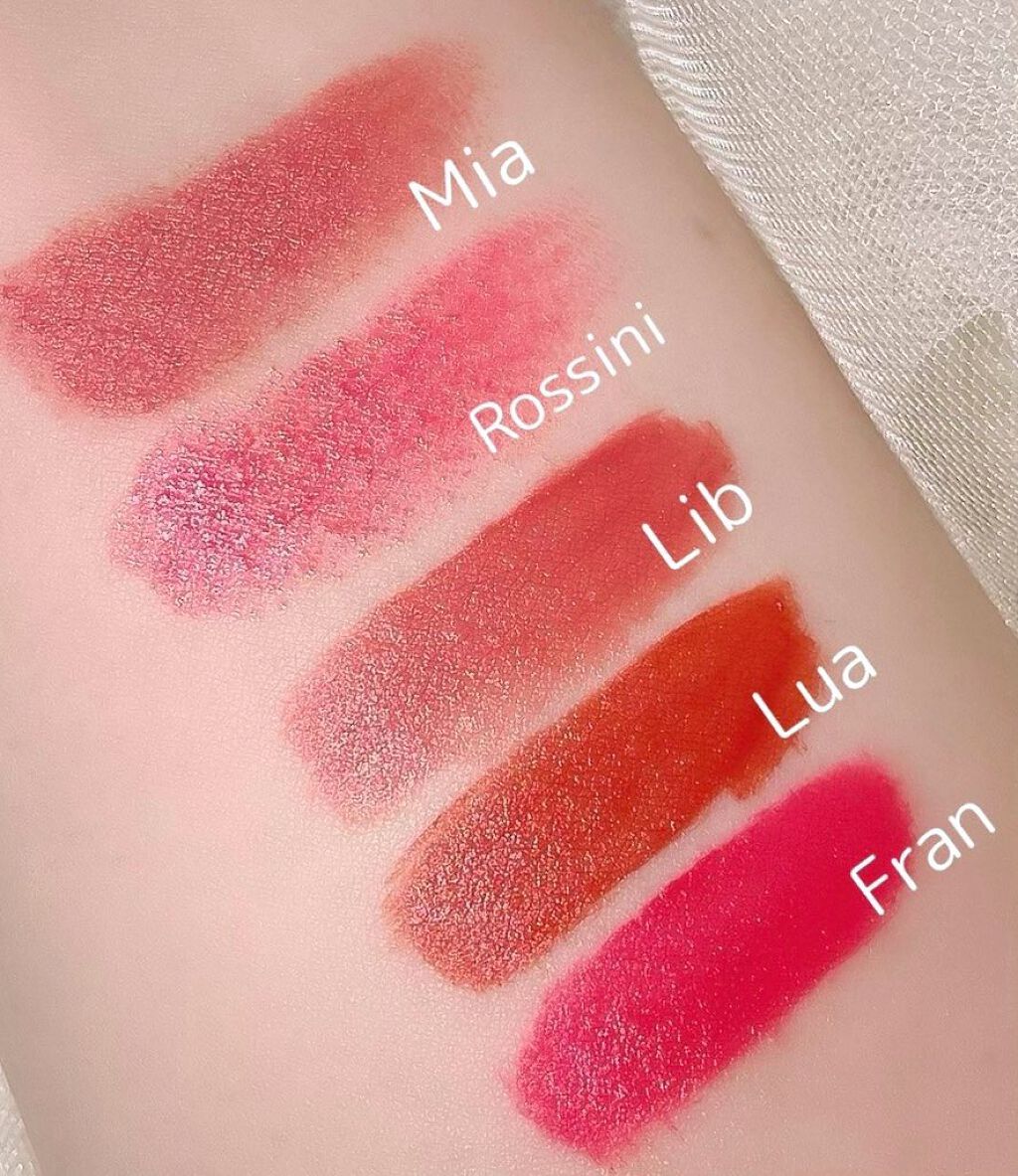 スムースマットリップスティック/Laka/口紅を使ったクチコミ（2枚目）