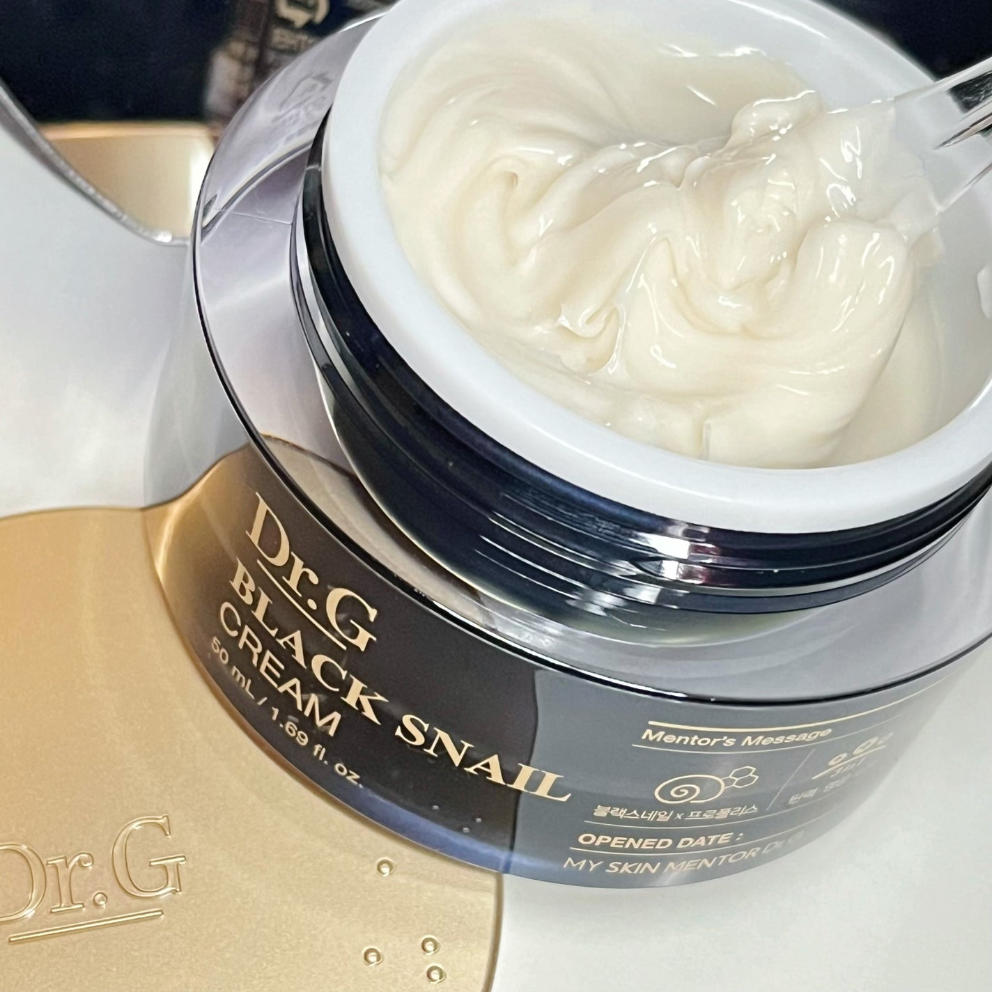 ブラックスネイル クリーム/Dr.G/フェイスクリームを使ったクチコミ(2枚目)