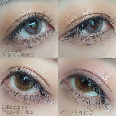 プリズム エアー シャドウ 17 COPPER/CLIO/シングルアイシャドウを使ったクチコミ（3枚目）