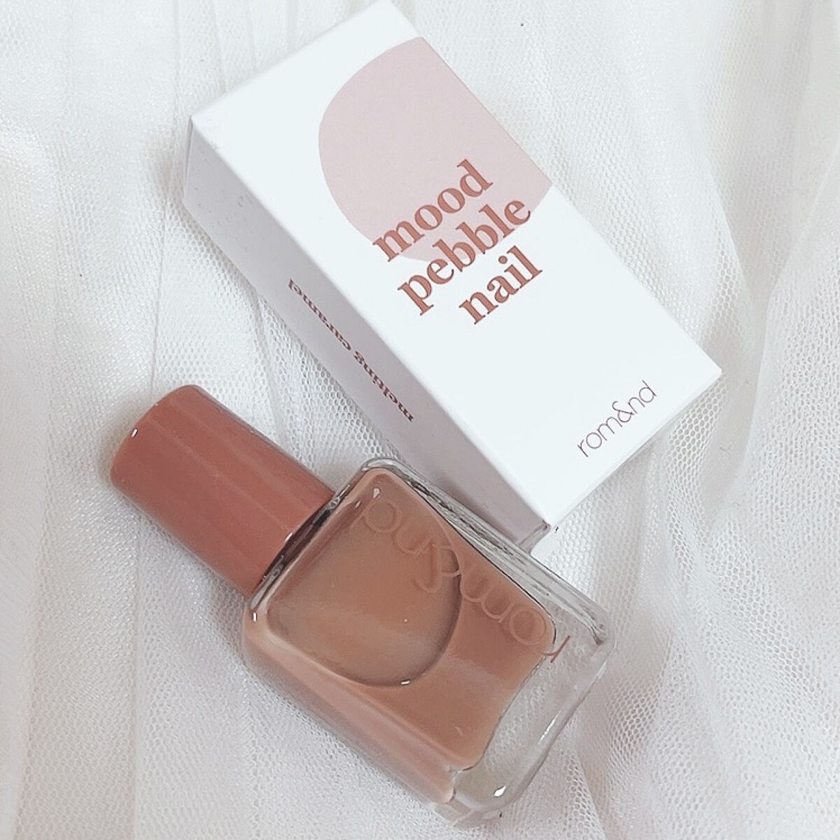 ムードペブルネイル/rom&nd/マニキュアを使ったクチコミ（2枚目）