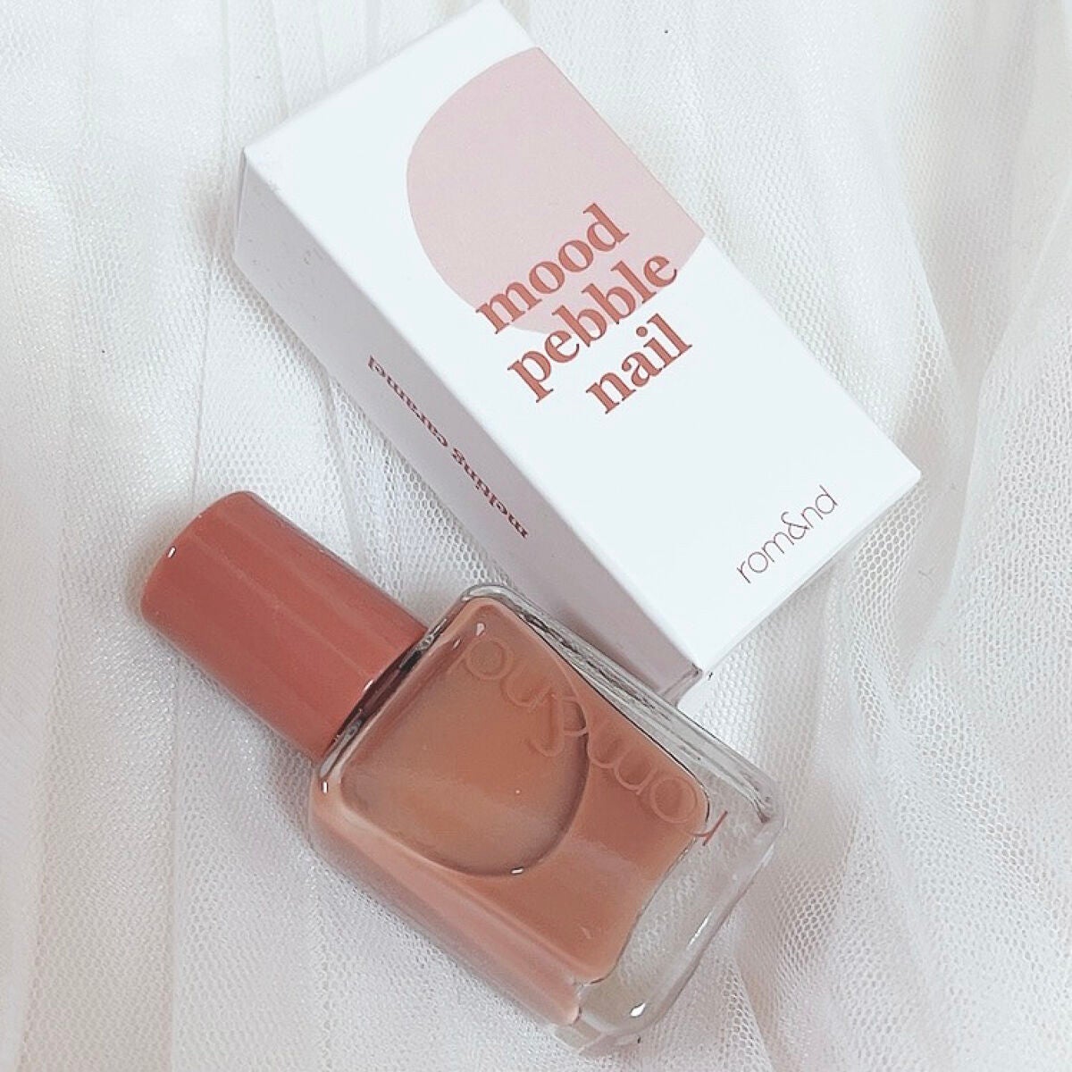 ムードペブルネイル/rom&nd/マニキュアを使ったクチコミ(2枚目)