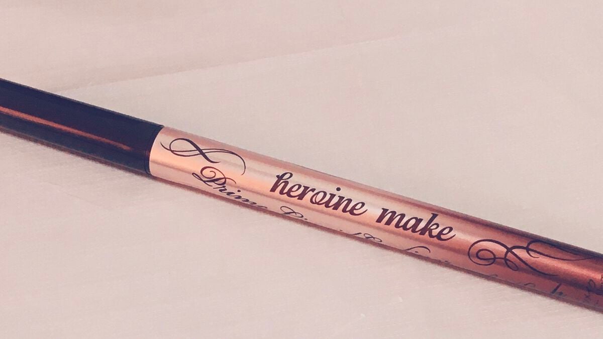 プライムリキッドアイライナー リッチキープ/ヒロインメイク/リキッドアイライナーを使ったクチコミ(1枚目)