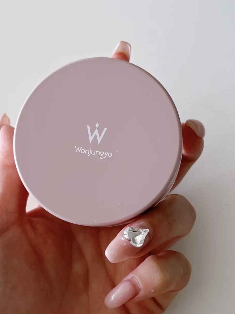 ウォンジョンヨ フィクシングブラーパウダー N 01 プレーンピンク/Wonjungyo/ルースパウダーを使ったクチコミ（2枚目）