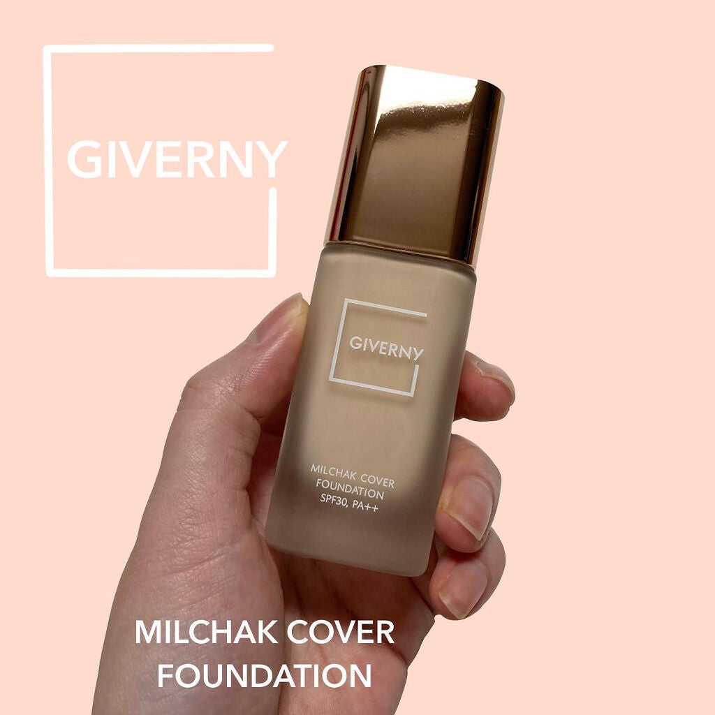 密着カバーファンデーション/GIVERNY/リキッドファンデーションを使ったクチコミ(1枚目)