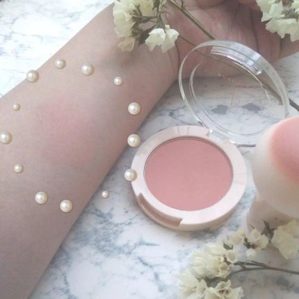 ベアブラッシャー パフ付き/フォレンコス/パウダーチークを使ったクチコミ(4枚目)