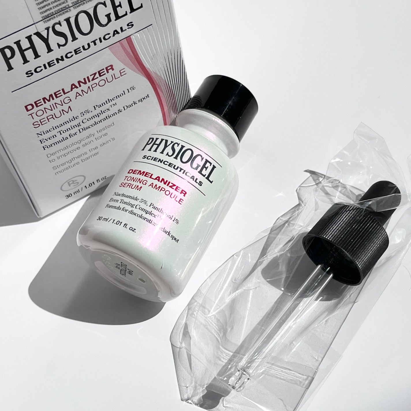 ディメラナイザートーニングアンプル/PHYSIOGEL/美容液を使ったクチコミ(3枚目)