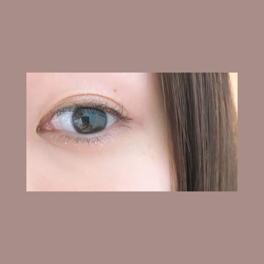 シュガー トゥインクル リキッド シャドウ 09 CORAL CRACKER/PERIPERA/リキッドアイシャドウを使ったクチコミ（2枚目）