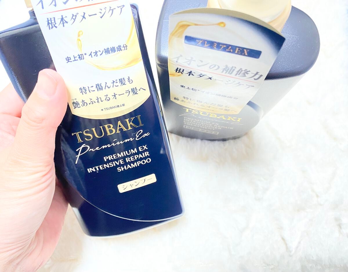 プレミアムEX インテンシブリペア <シャンプー>/コンディショナー<ヘアトリートメント> /TSUBAKI/市販シャンプーを使ったクチコミ(2枚目)