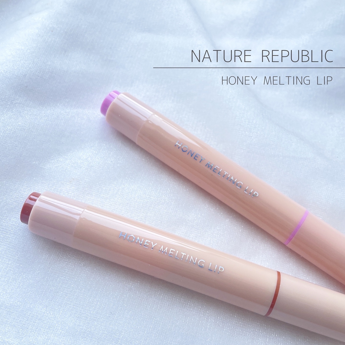 ハニーメルティングリップ/ネイチャーリパブリック/口紅を使ったクチコミ（1枚目）