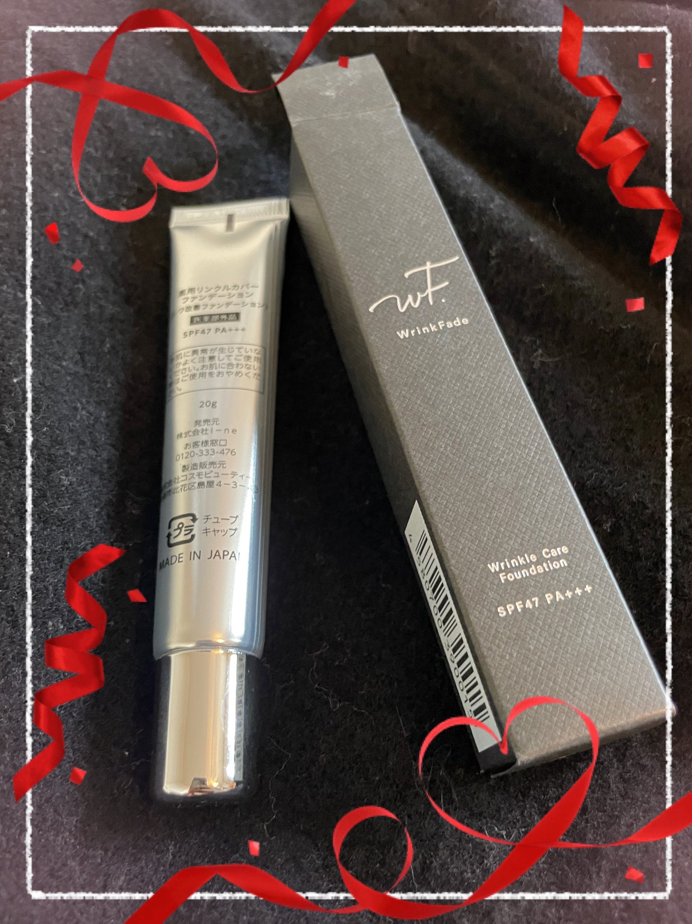 薬用リンクルカバーファンデーション〈シワ改善ファンデーション〉/WrinkFade/リキッドファンデーションを使ったクチコミ(1枚目)