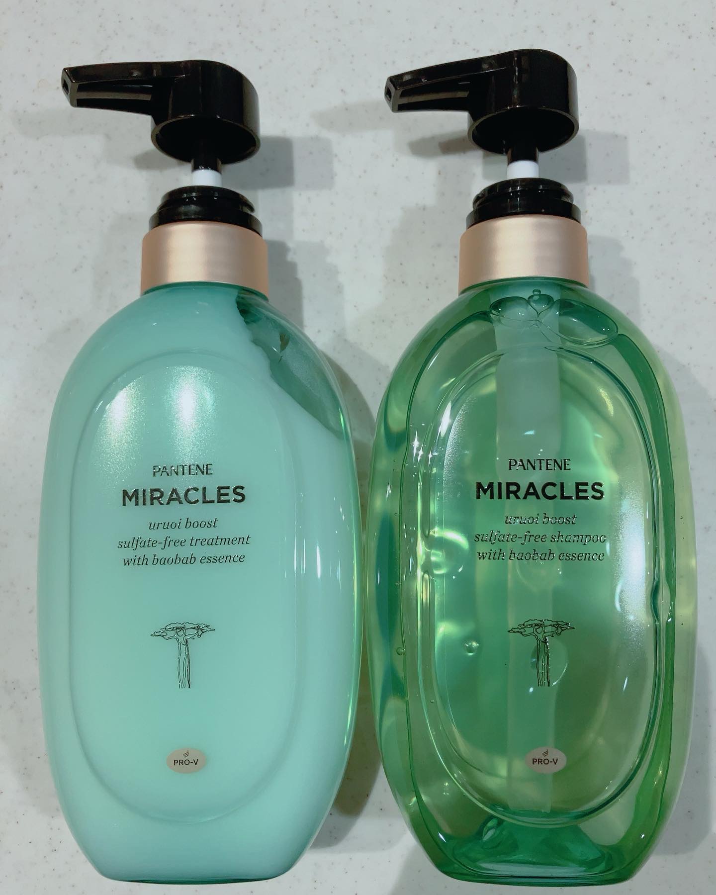 ミラクルズ うるおいブースト シャンプー/トリートメント/パンテーン/市販シャンプーを使ったクチコミ（1枚目）