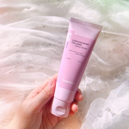 塗るマスクパック低分子コラーゲンマスク /Veganifect/洗い流すパック・マスクを使ったクチコミ(4枚目)