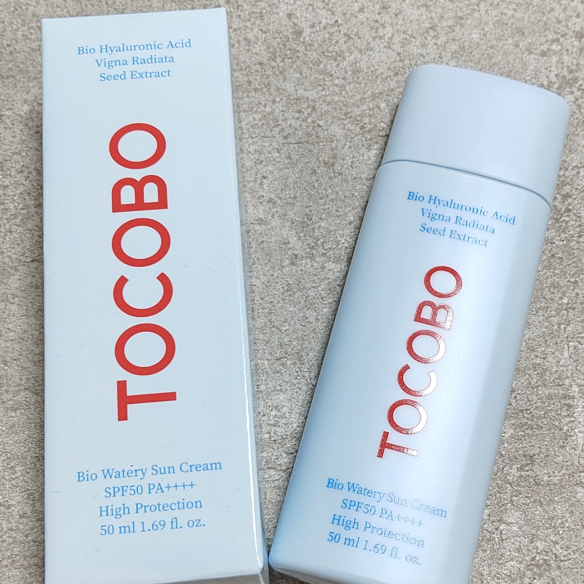 バイオウォータリーサンクリーム/TOCOBO/日焼け止めクリームを使ったクチコミ（1枚目）