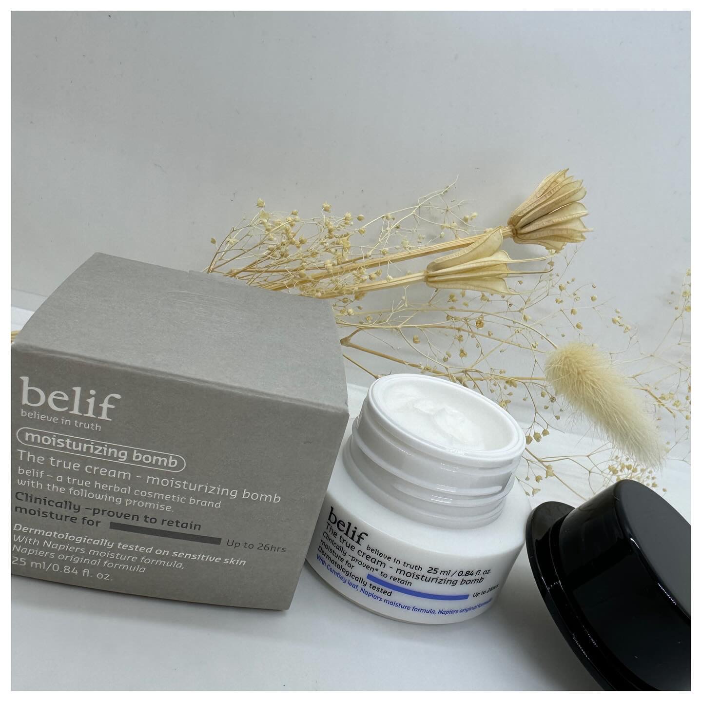 ザトゥルークリームモイスチャライジングバーム/belif/フェイスクリームを使ったクチコミ（1枚目）