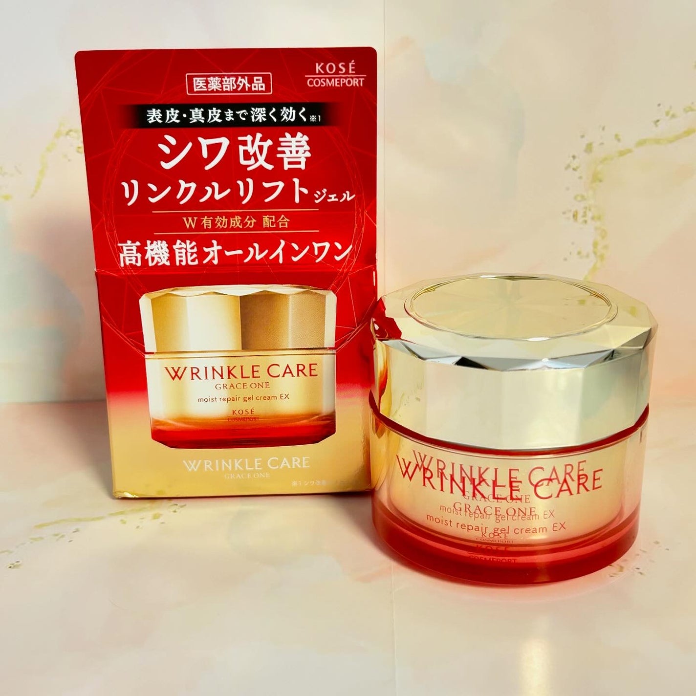 グレイスワン リンクルケア リンクルリフトジェル【医薬部外品】/グレイスワン/オールインワン化粧品を使ったクチコミ(2枚目)