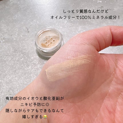 薬用コンシーラー アクネプロテクター/ONLY MINERALS/パウダーコンシーラーを使ったクチコミ(3枚目)
