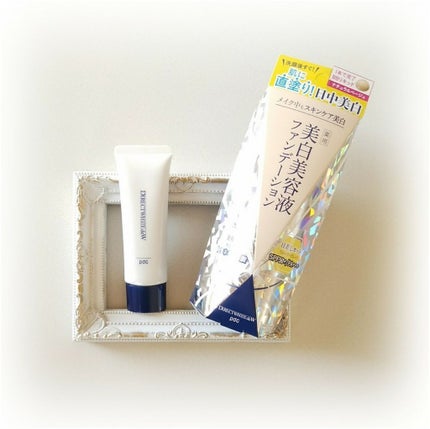 ダイレクトホワイトdeW 美白ファンデーション/pdc/化粧下地を使ったクチコミ(2枚目)