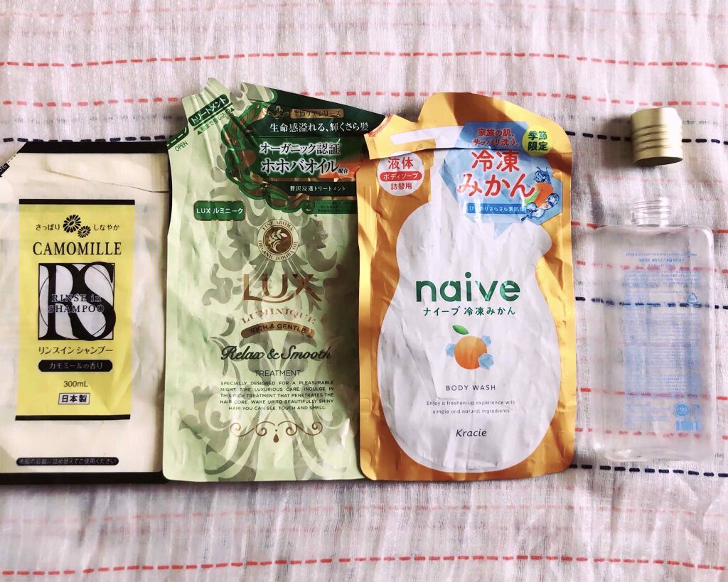 ルミニーク リラックス&スムース シャンプー／トリートメント/LUX/市販シャンプーを使ったクチコミ（1枚目）