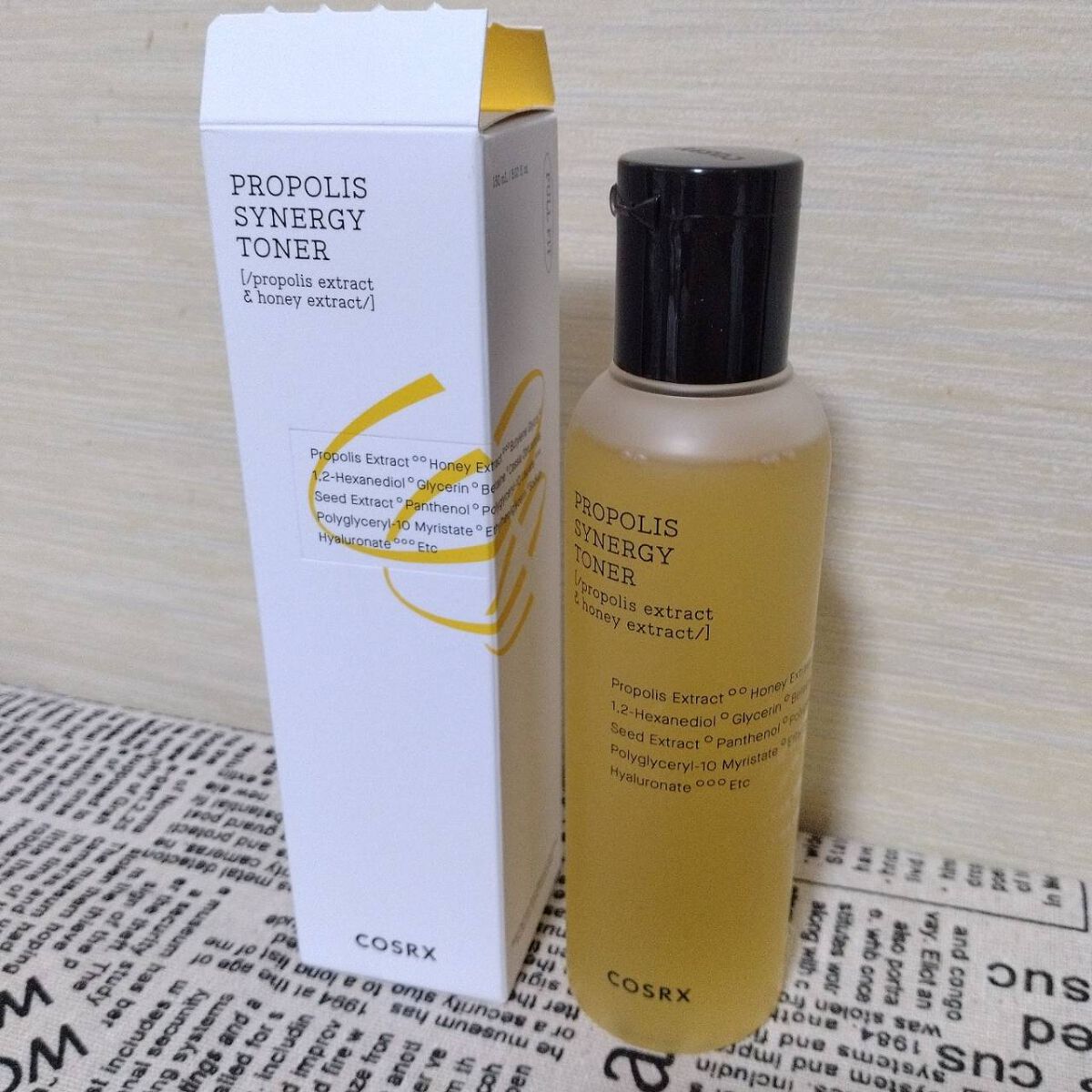 フルフィットプロポリスシナジートナー/COSRX/化粧水を使ったクチコミ（1枚目）