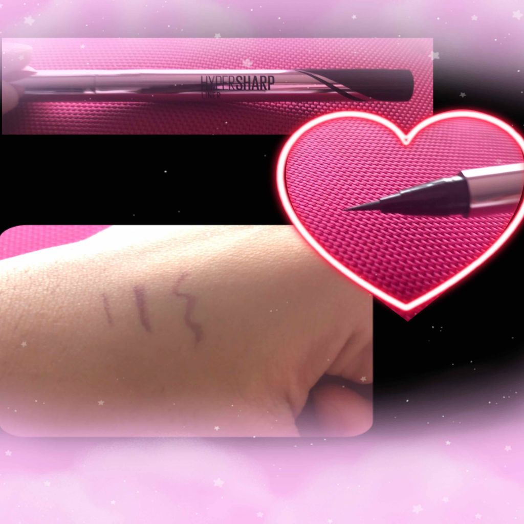 ハイパーシャープ ライナー R BR-4 プラムブラウン/MAYBELLINE NEW YORK/リキッドアイライナーを使ったクチコミ（2枚目）