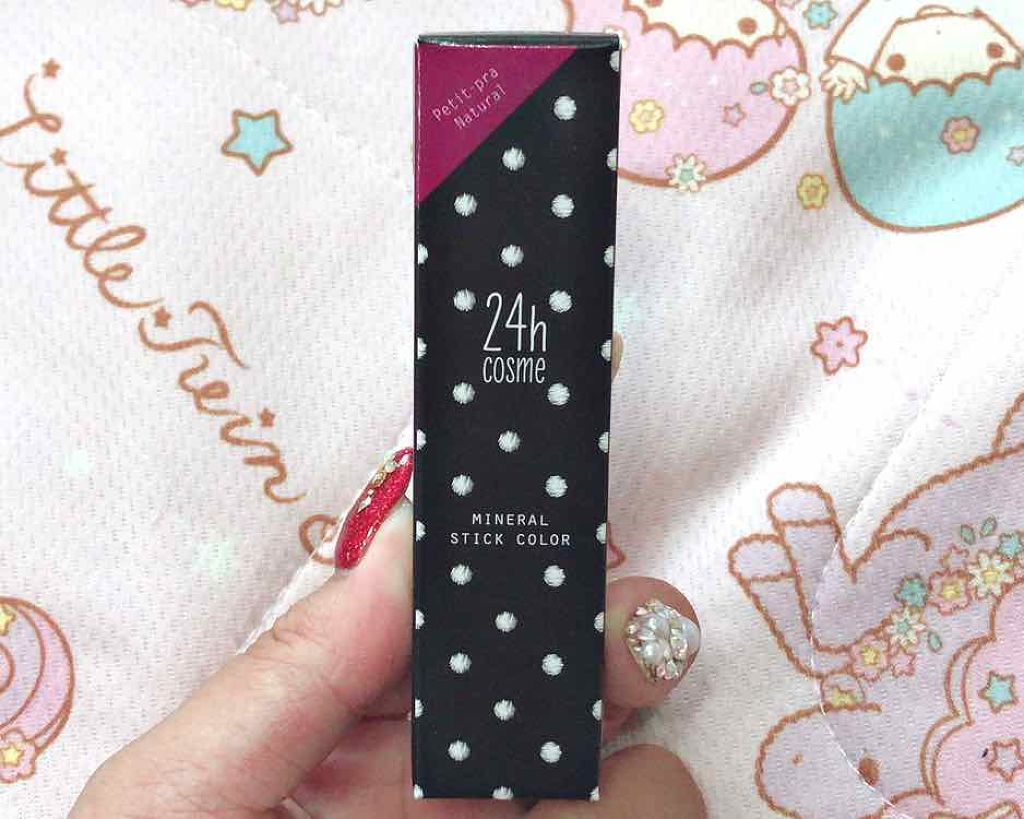 24 ミネラルスティックカラー/24h cosme/口紅を使ったクチコミ(2枚目)