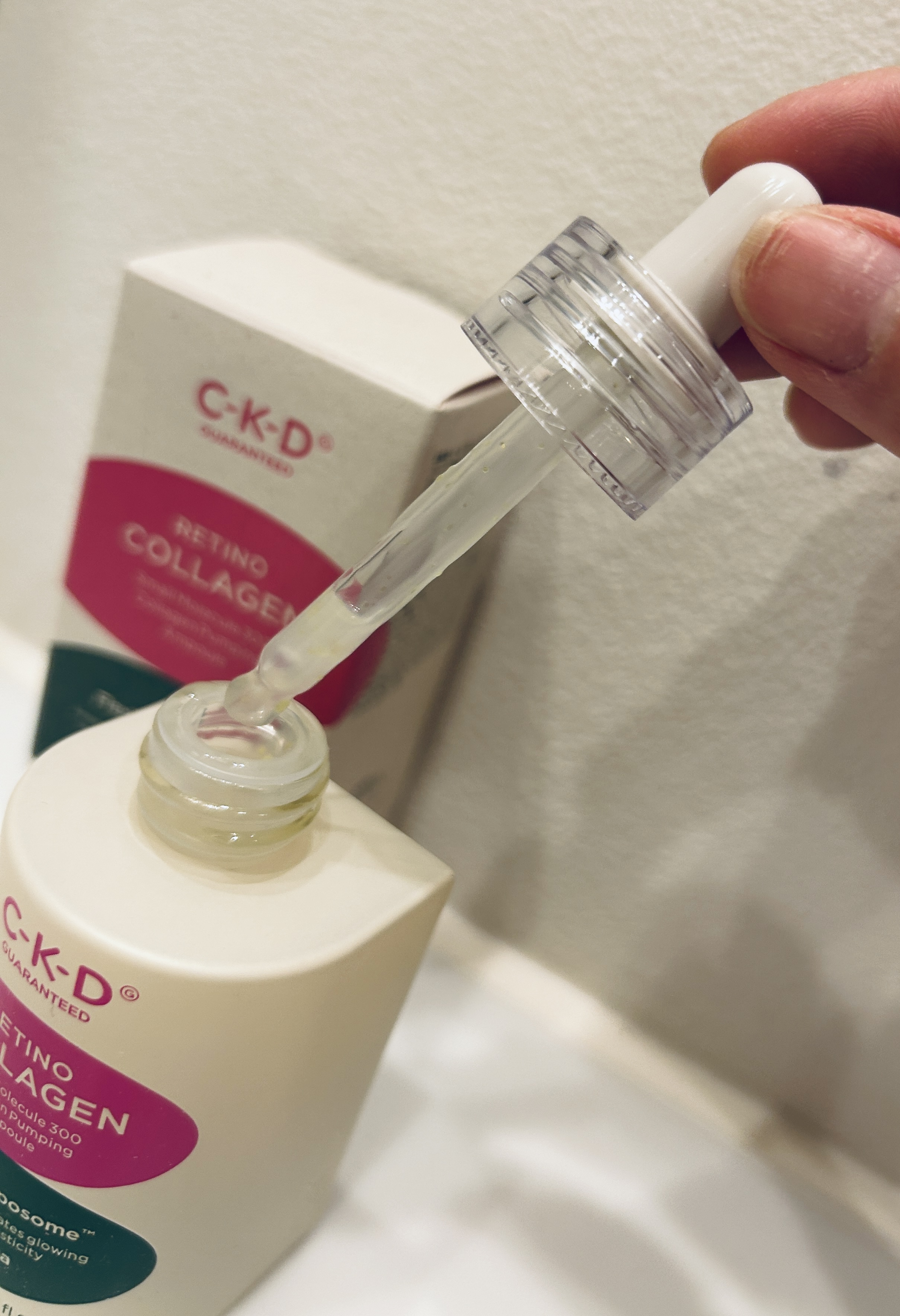 レチノコラーゲン低分子300パンピングアンプル/CKD/美容液を使ったクチコミ（2枚目）