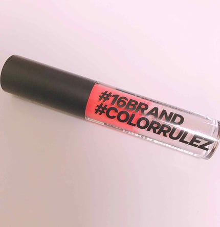 COLORRULEZ/16BRAND/リップグロスを使ったクチコミ(1枚目)