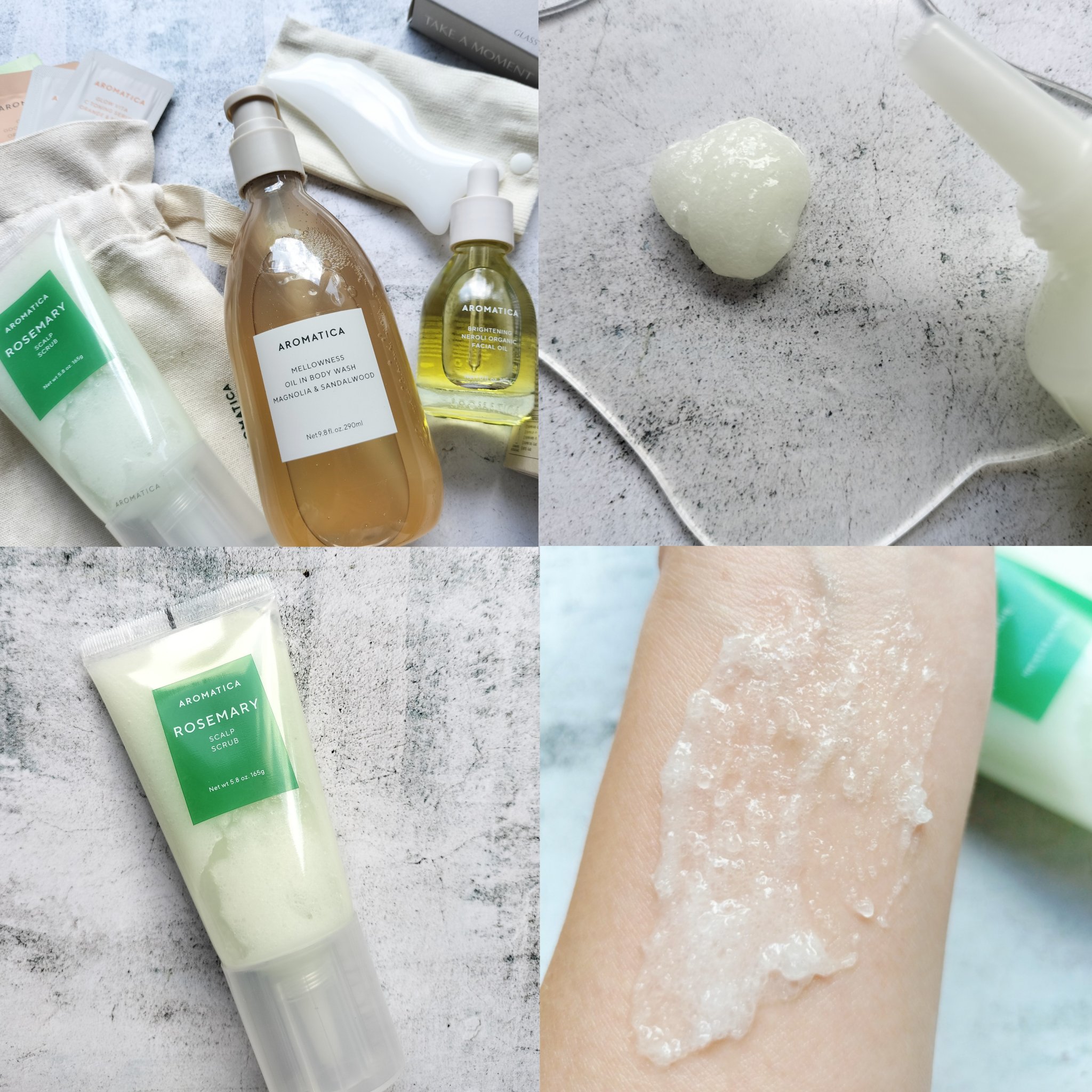 メロウネス オイルインボディウォッシュ マグノリア＆サンダルウッド/AROMATICA/ボディソープを使ったクチコミ（3枚目）