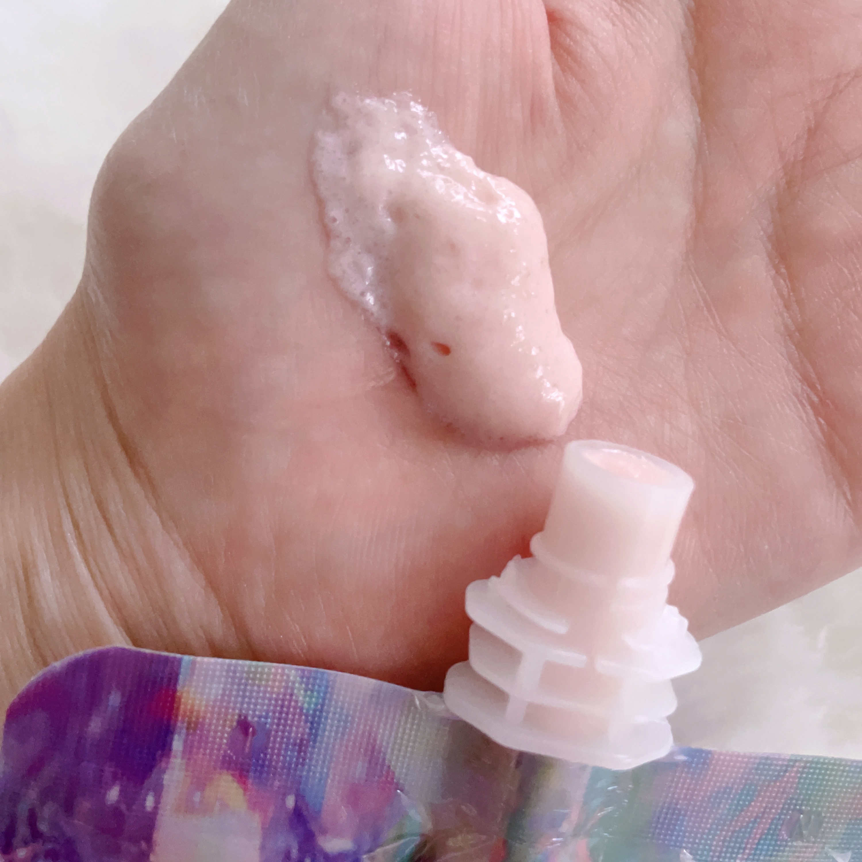 ピンクティーツリーライスシカウォッシュオフパック/APLIN/洗い流すパック・マスクを使ったクチコミ（2枚目）