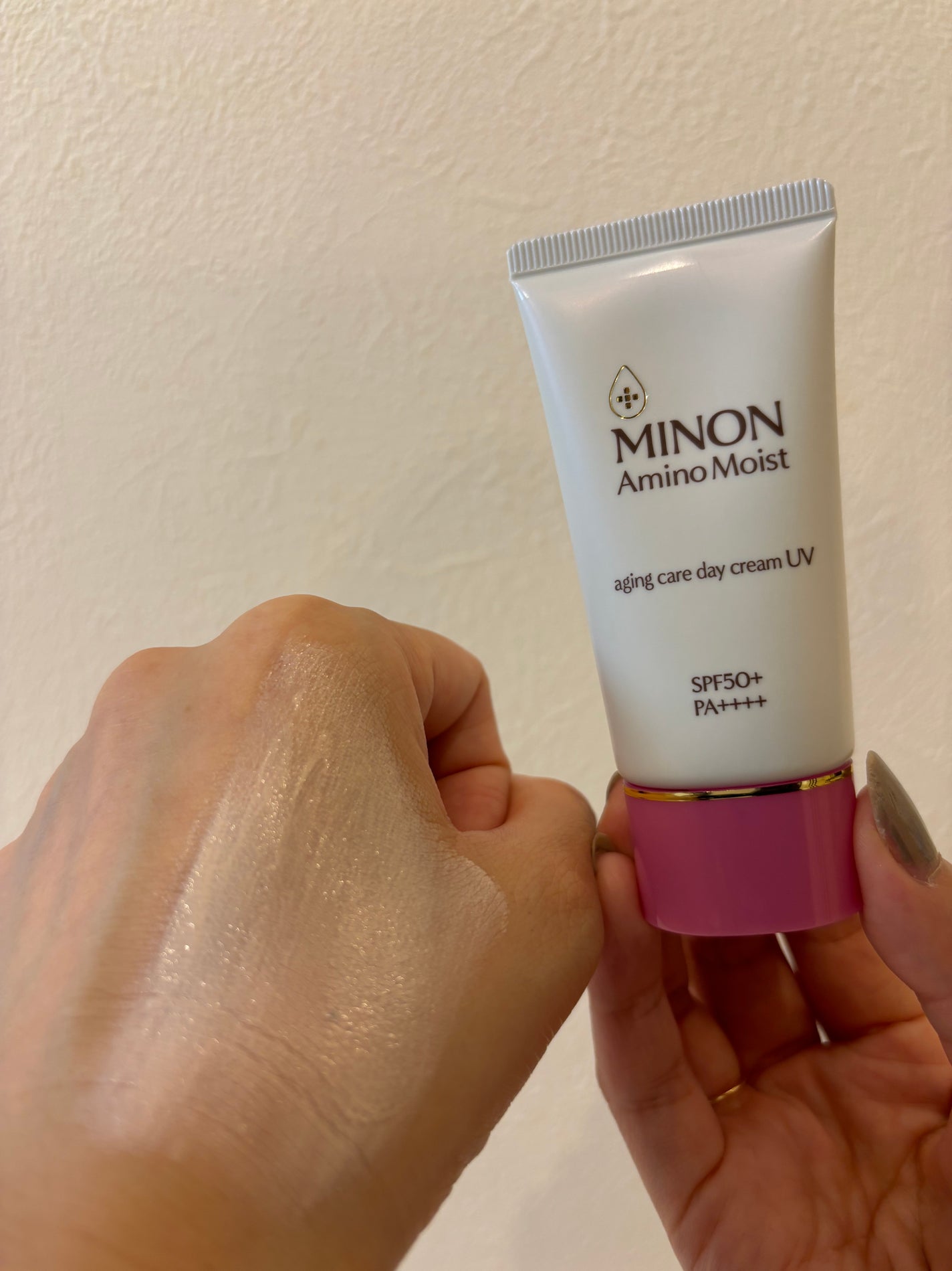 ミノン アミノモイスト エイジングケア デイクリームUV/ミノン/日焼け止めクリームを使ったクチコミ(3枚目)