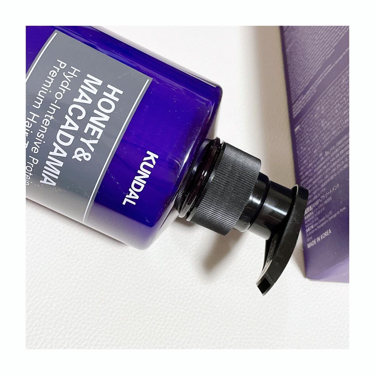 プロテイントリートメント/KUNDAL/コンディショナー単品を使ったクチコミ（2枚目）