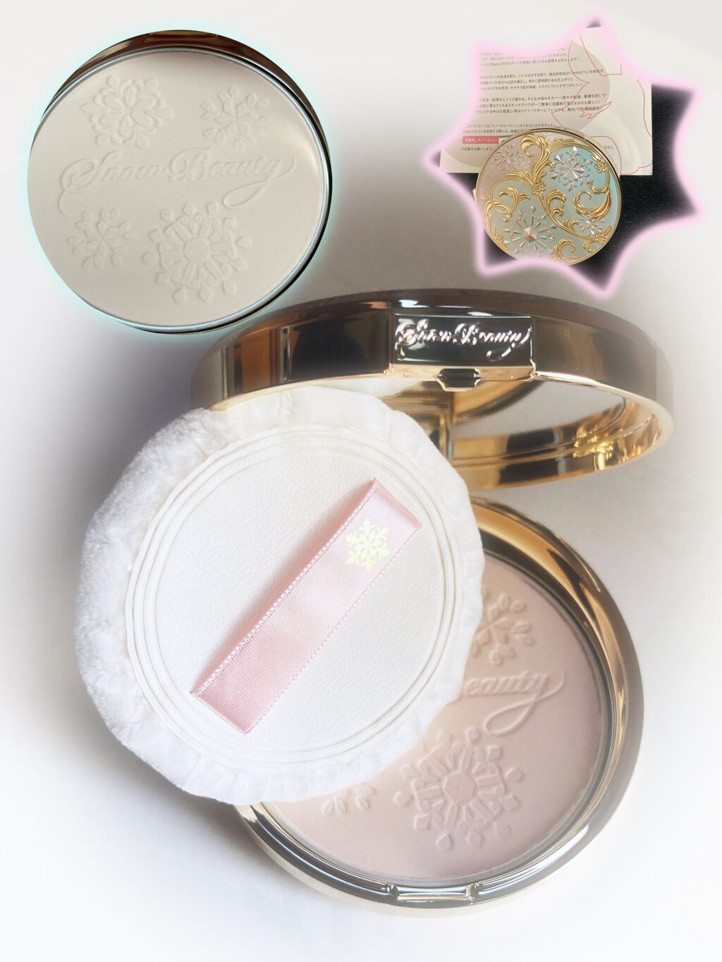 スノービューティー ホワイトニング スキンケアパウダーP2021		/スノービューティー/プレストパウダーを使ったクチコミ（3枚目）