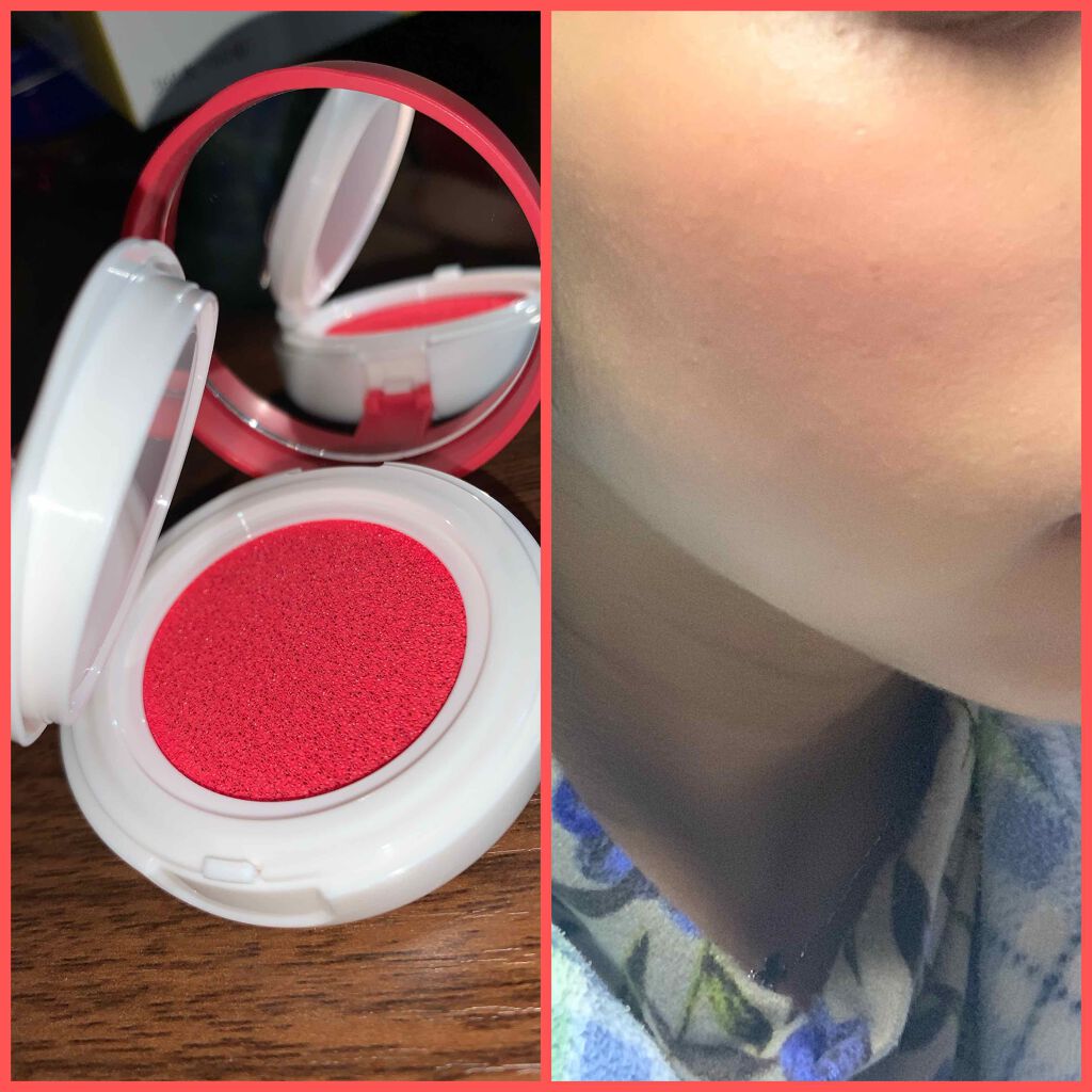 クッションブラッシャー/Witch's Pouch/ジェル・クリームチークを使ったクチコミ(2枚目)