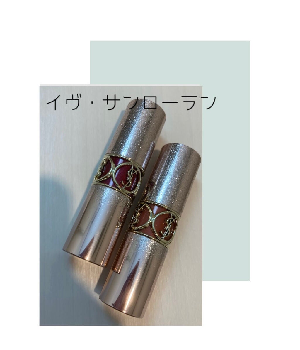 ルージュ ヴォリュプテ シャイン/YVES SAINT LAURENT BEAUTE/口紅を使ったクチコミ(1枚目)