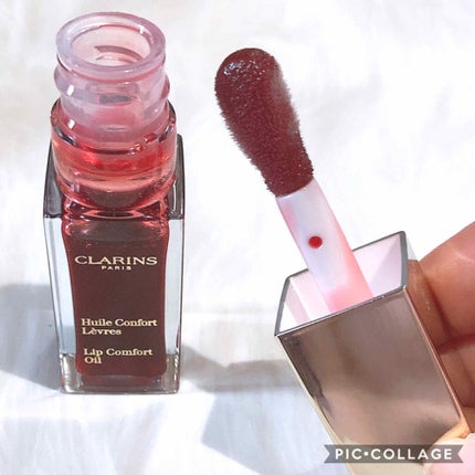コンフォート リップオイル /CLARINS/リップグロスを使ったクチコミ(2枚目)