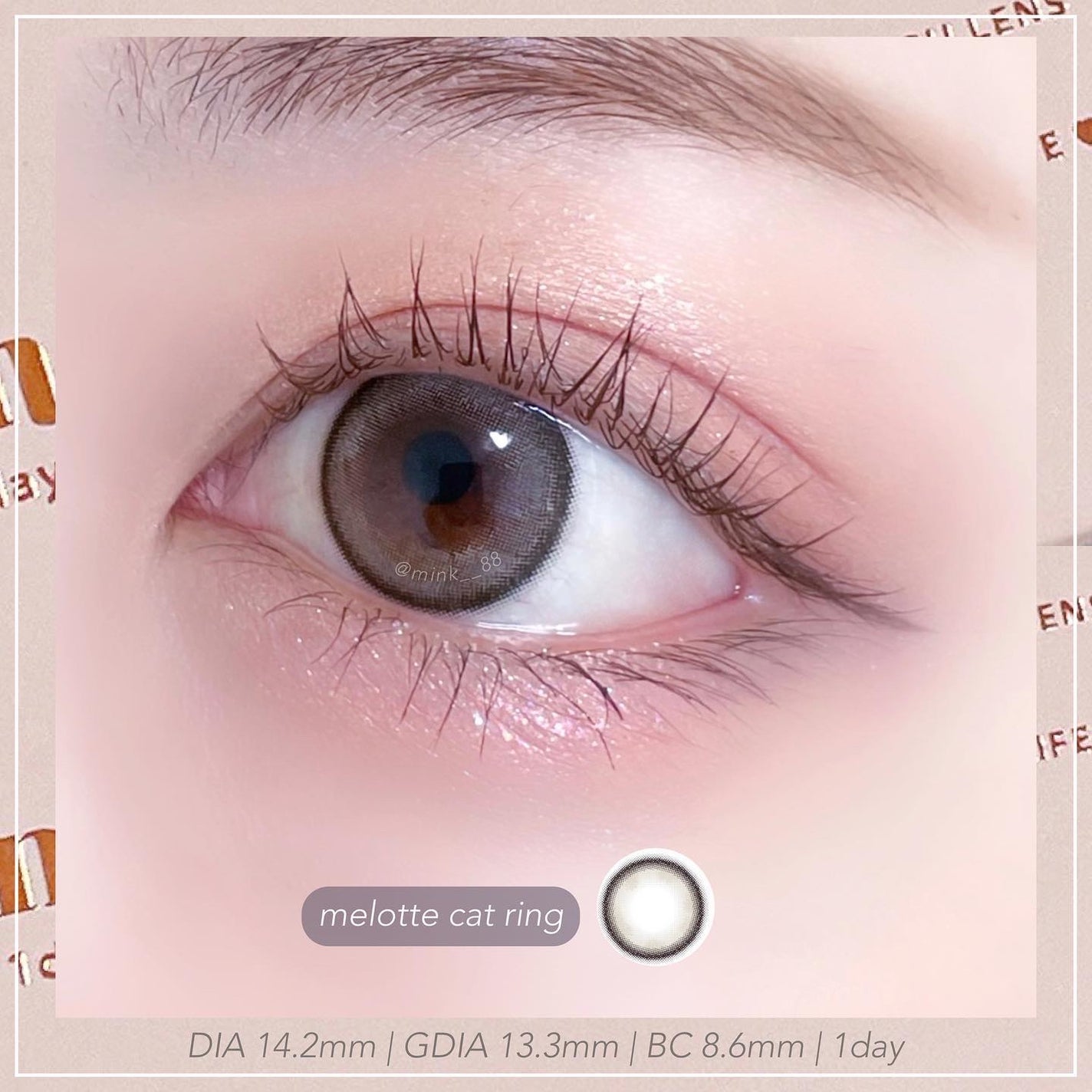 melotte 1day/melotte/ワンデー(1DAY)カラコンを使ったクチコミ(2枚目)