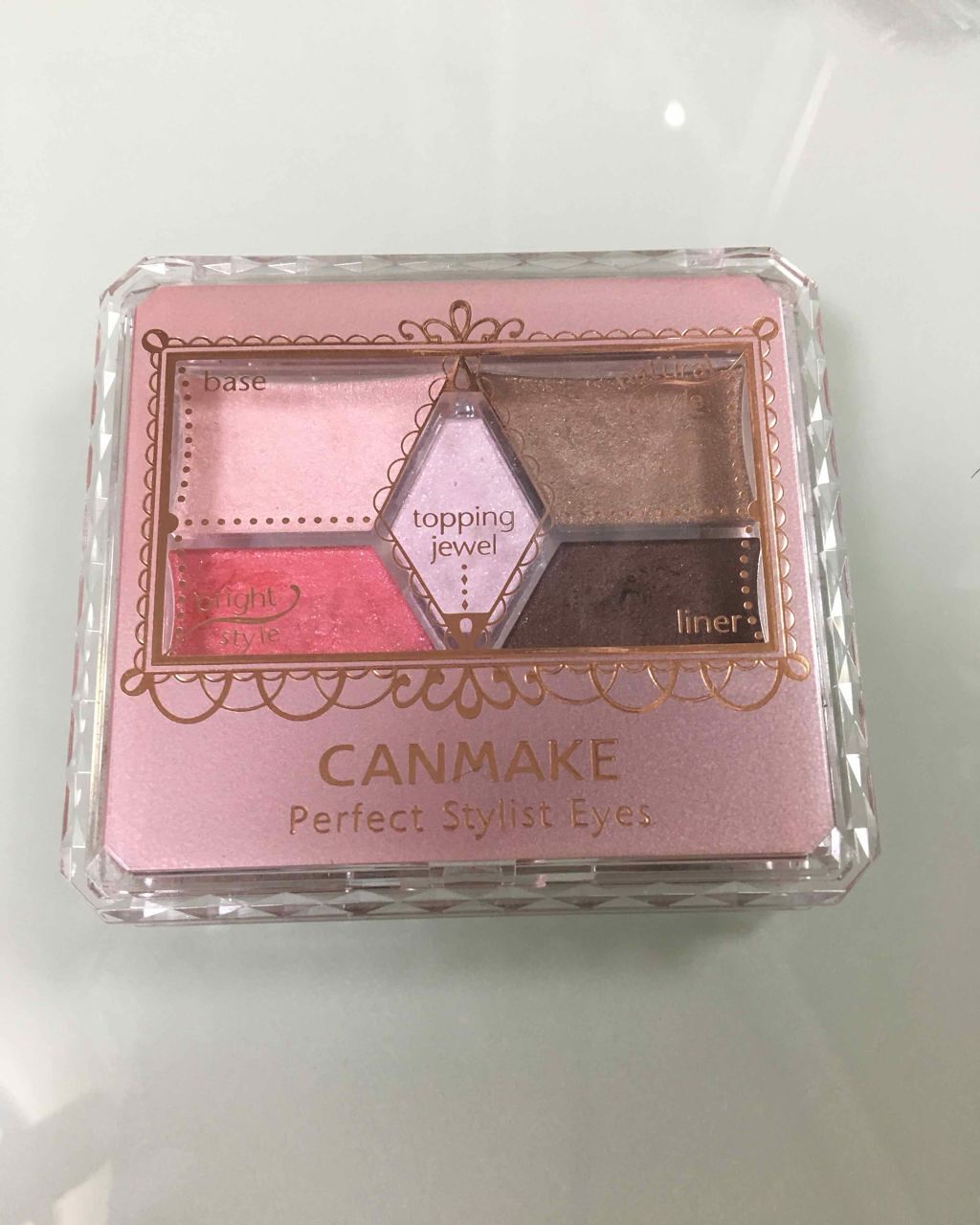 【旧品】パーフェクトスタイリストアイズ/キャンメイク/アイシャドウパレットを使ったクチコミ(1枚目)