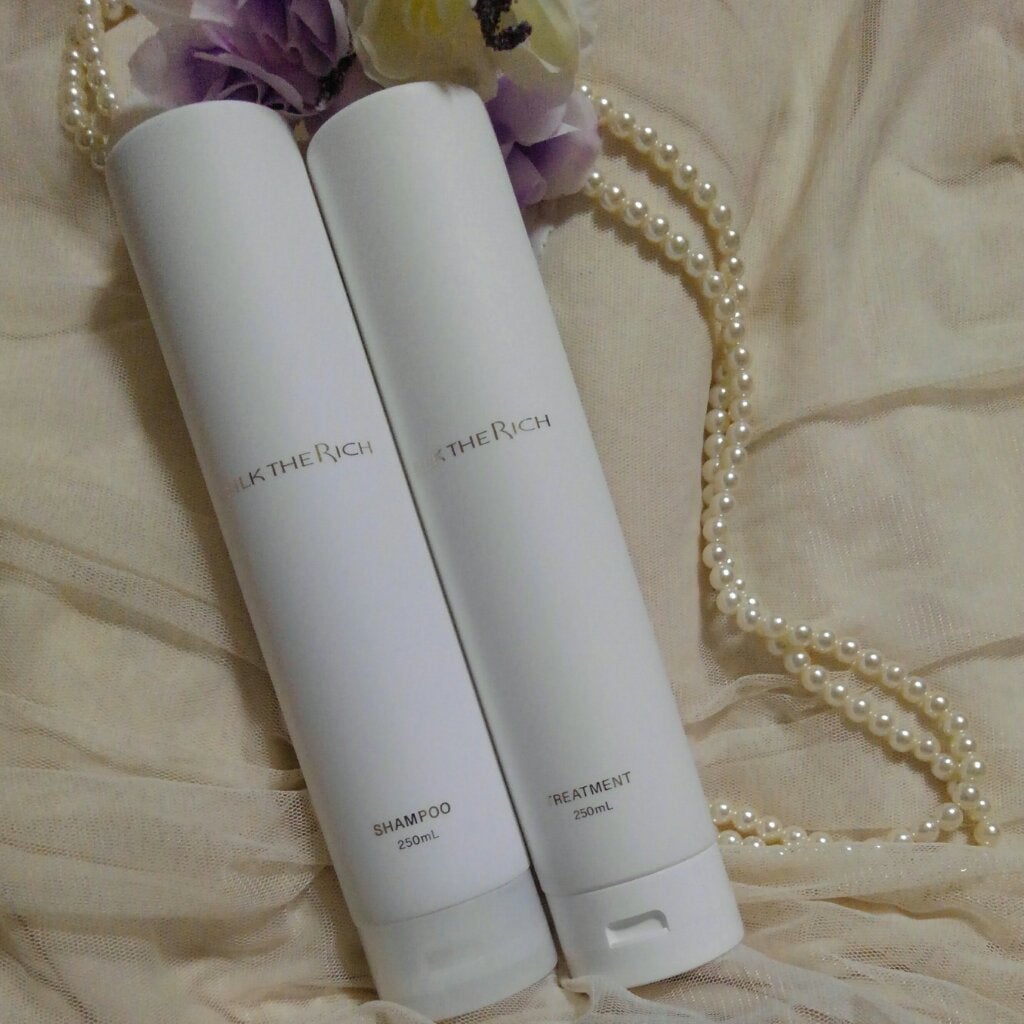 SILK THE RICH モイスト&リペア シャンプー・トリートメント/SILK THE RICH/市販シャンプーを使ったクチコミ(1枚目)