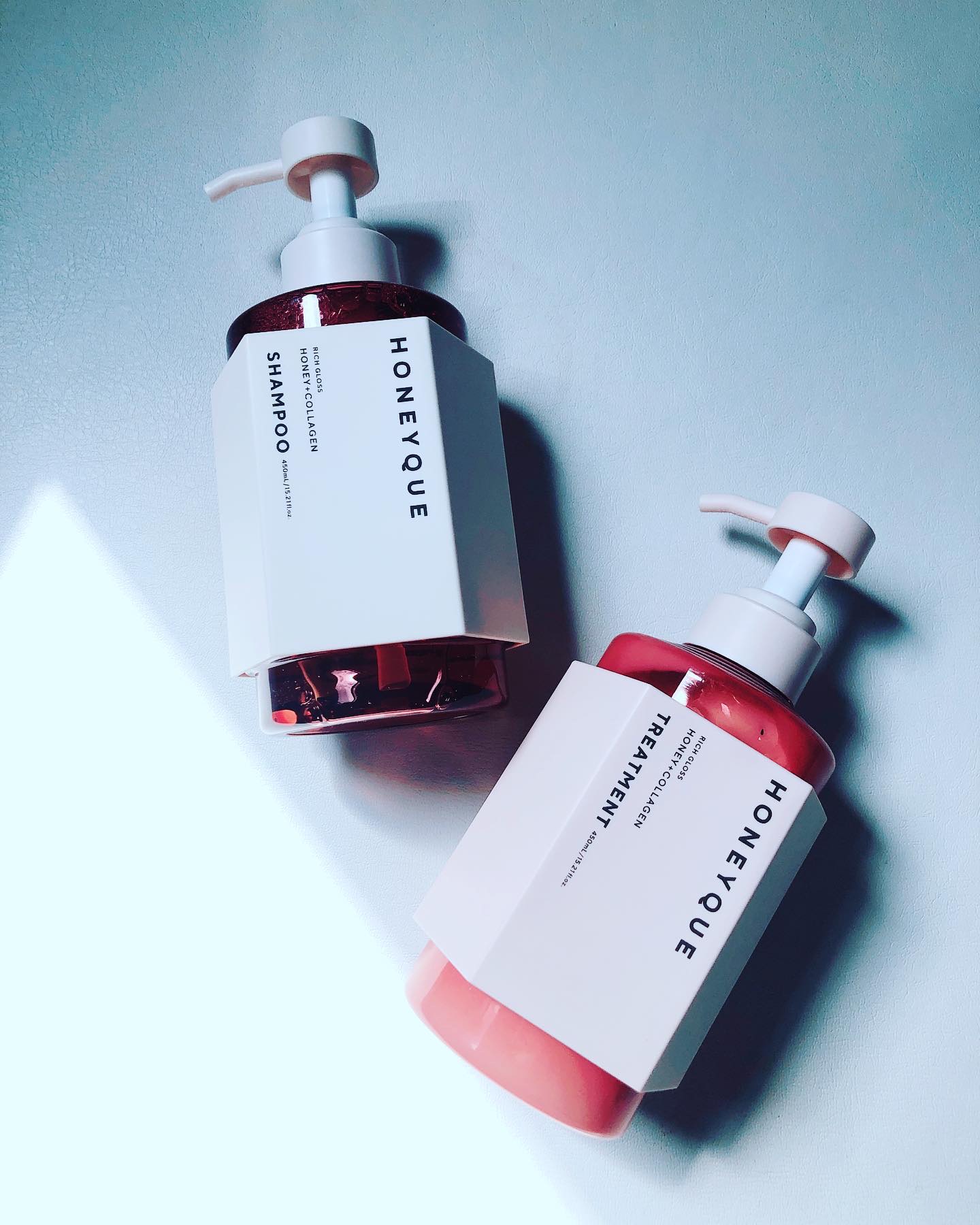 リッチグロス シャンプー シャイニー／ヘアトリートメント シャイニー/ハニーク/市販シャンプーを使ったクチコミ（1枚目）