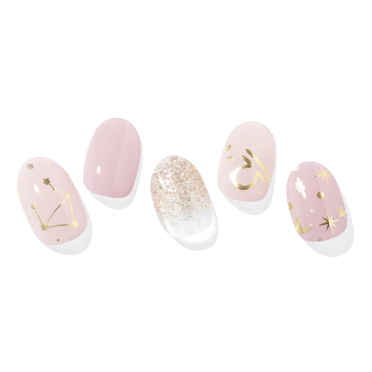 セミキュアジェルネイル(ハンド) ND-031-J N Libra (zodiac sign collection)