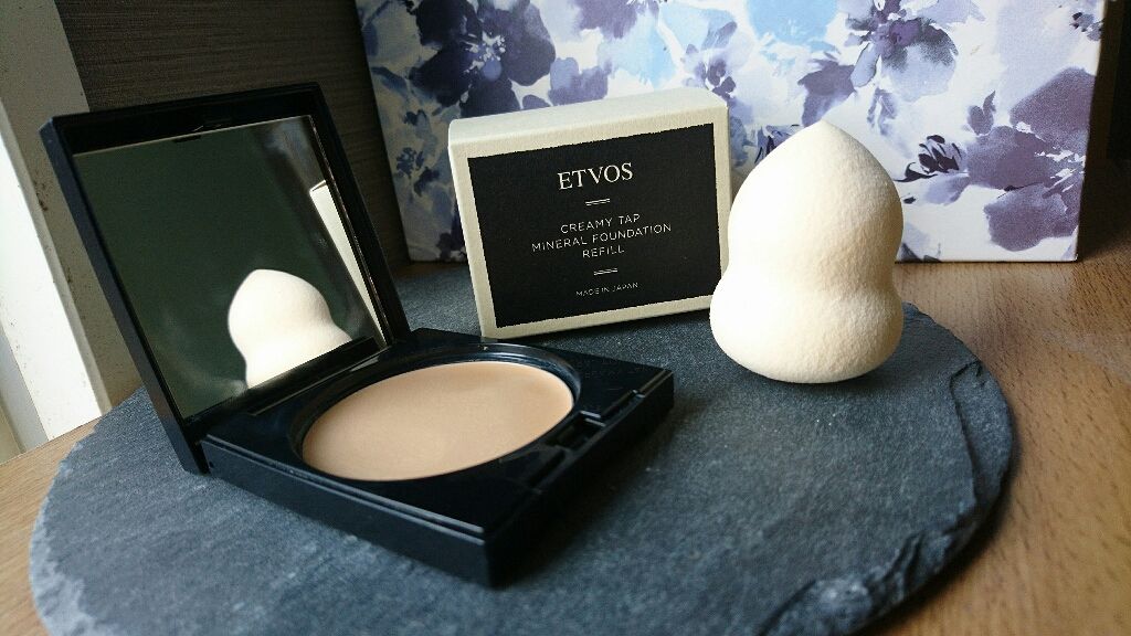 クリーミィタップミネラルファンデーション/SPF42・PA+++/エトヴォス/クリーム・エマルジョンファンデーションを使ったクチコミ(1枚目)