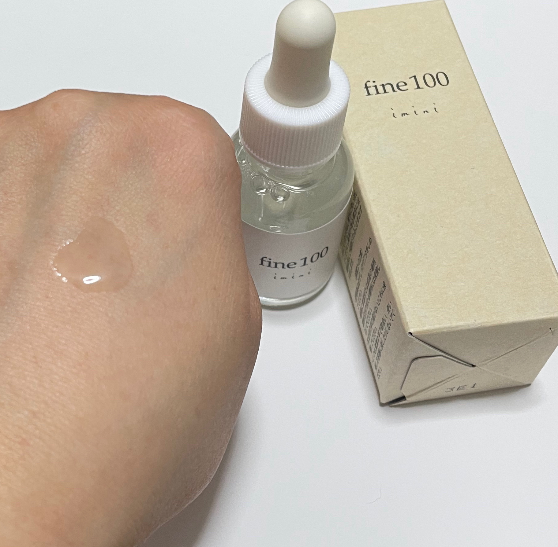 ファイン100/imini/美容液を使ったクチコミ（3枚目）