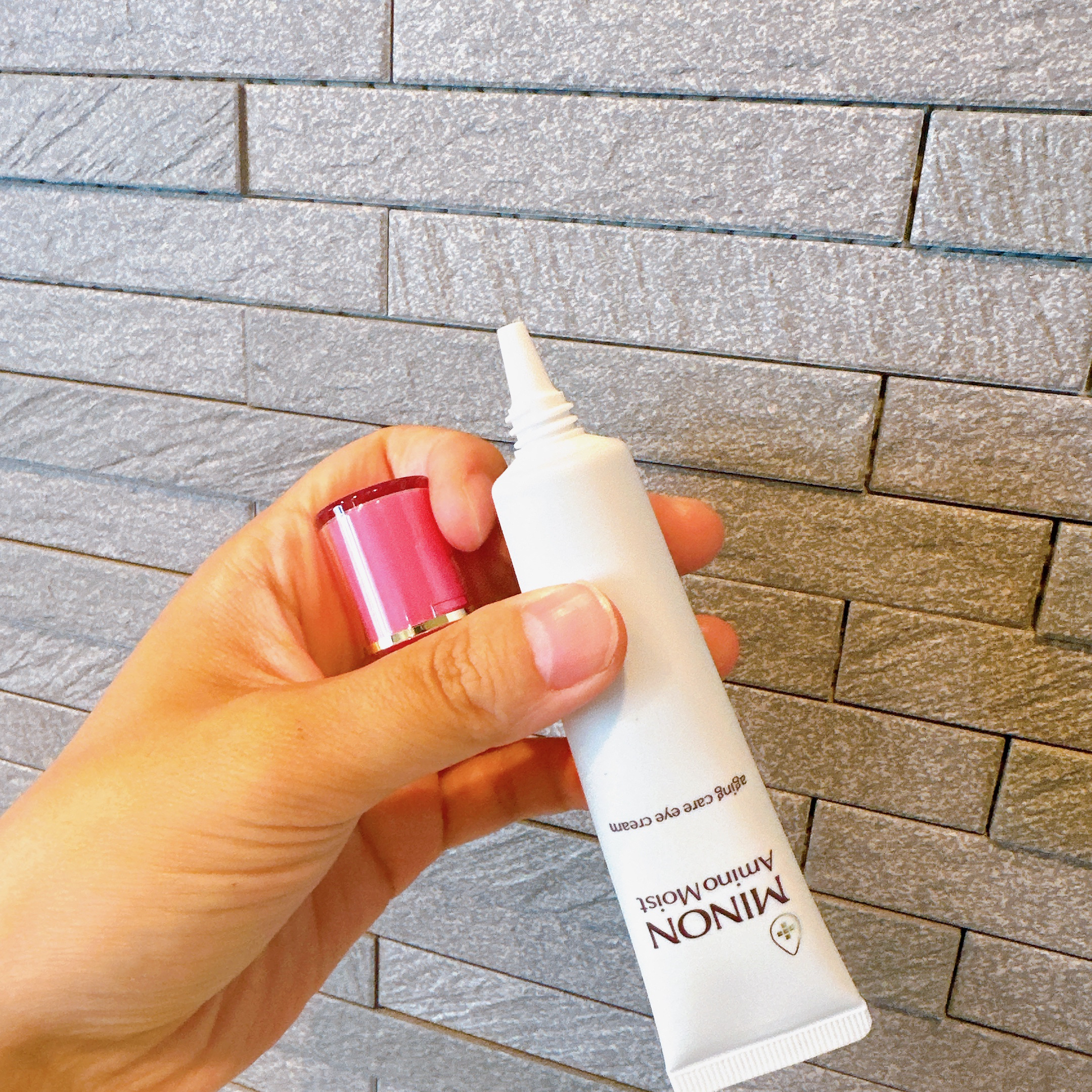 ミノン アミノモイスト エイジングケア アイクリーム/ミノン/アイケア・アイクリームを使ったクチコミ（3枚目）