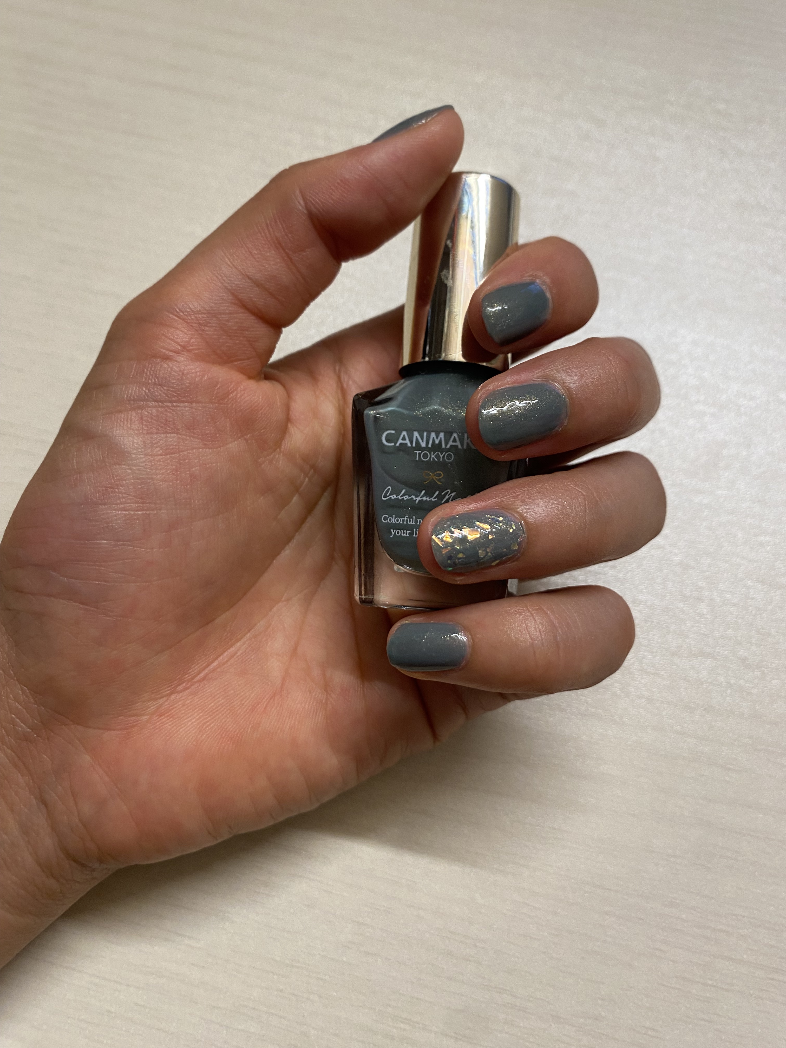 カラフルネイルズ/キャンメイク/マニキュアを使ったクチコミ（2枚目）
